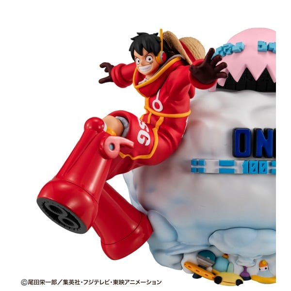 One Piece CharaBank Standard Monkey D. Luffy (Egghead Edition) Exclusive Coin Bank Gallery Image 7