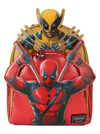 Marvel Deadpool and Wolverine Mini Backpack Gallery Image 2