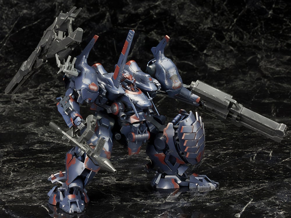 Armored Core V Variable Infinity KT-104/Perun (Hanged Man Rematch Ver.) 1/72 Scale Model Kit (Reissue) Gallery Image 12