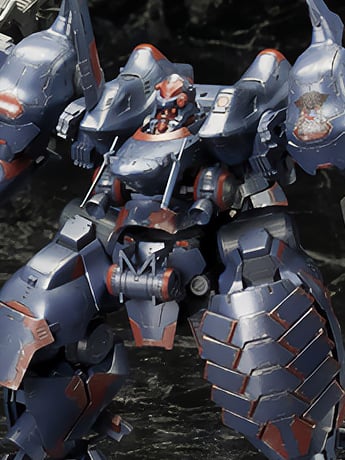 Armored Core V Variable Infinity KT-104/Perun (Hanged Man Rematch Ver.) 1/72 Scale Model Kit (Reissue) Gallery Image 2