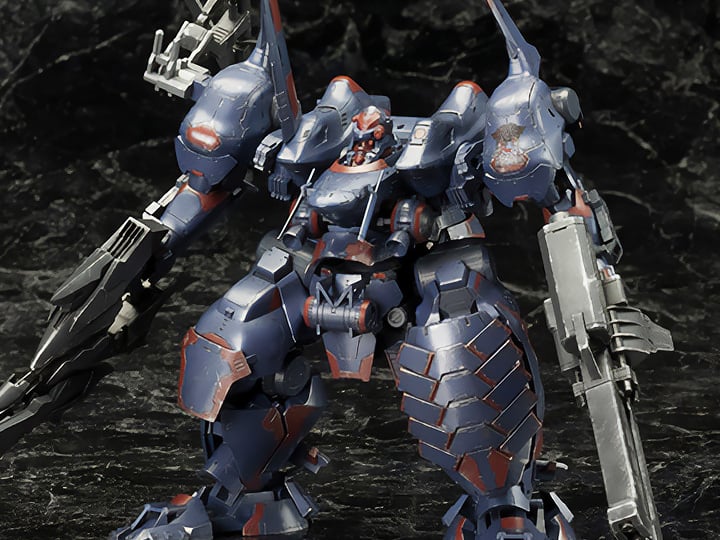 Armored Core V Variable Infinity KT-104/Perun (Hanged Man Rematch Ver.) 1/72 Scale Model Kit (Reissue) Gallery Image 1