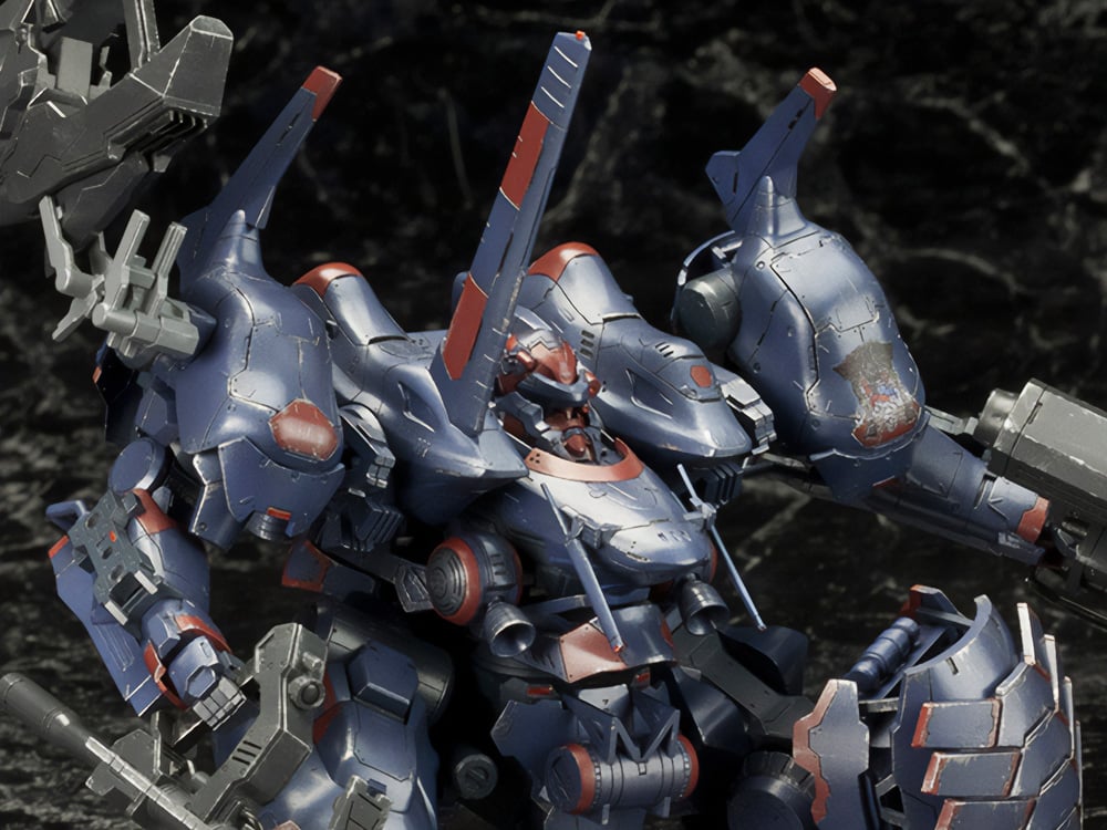 Armored Core V Variable Infinity KT-104/Perun (Hanged Man Rematch Ver.) 1/72 Scale Model Kit (Reissue) Gallery Image 14