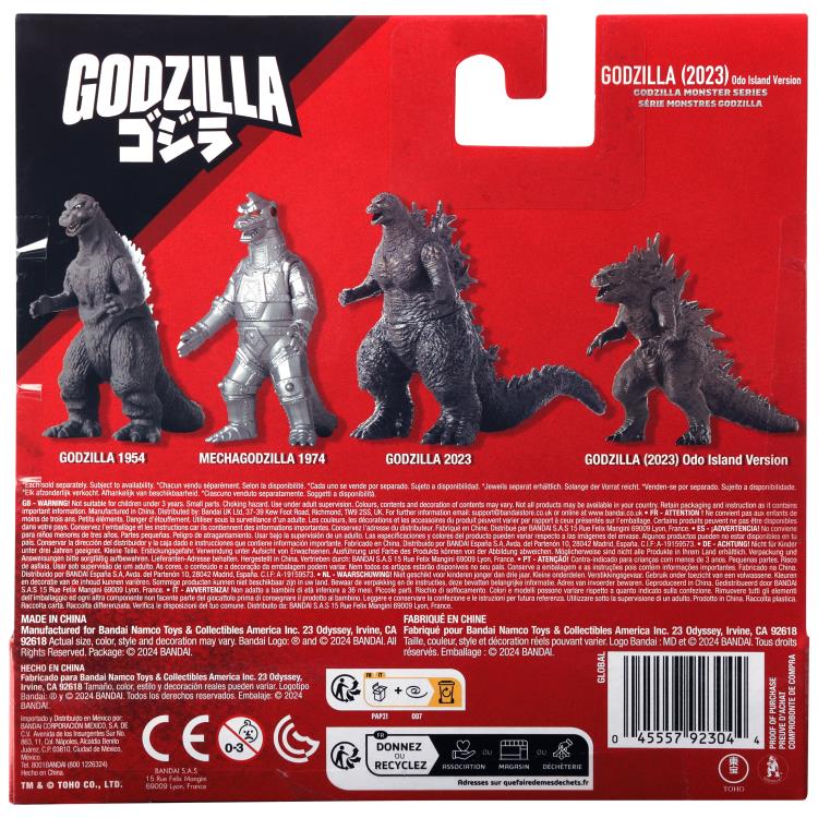 Godzilla Minus One Monster Series Godzilla (Immature Form Odo Island Ver.) Deluxe 5-Inch Scale Soft Vinyl Figure Gallery Image 9