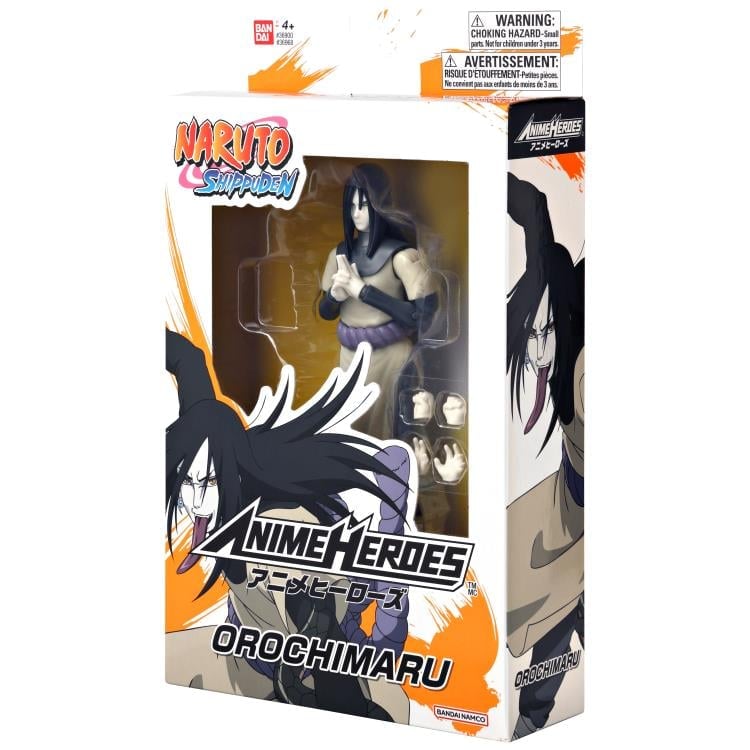 Naruto: Shippuden Anime Heroes Orochimaru Action Figure Gallery Image 9