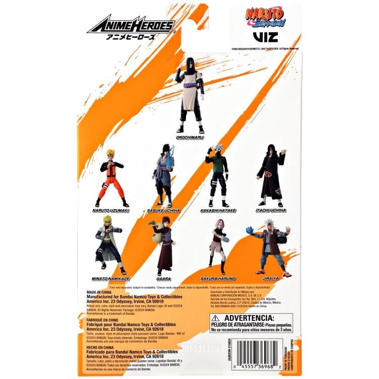 Naruto: Shippuden Anime Heroes Orochimaru Action Figure Gallery Image 11