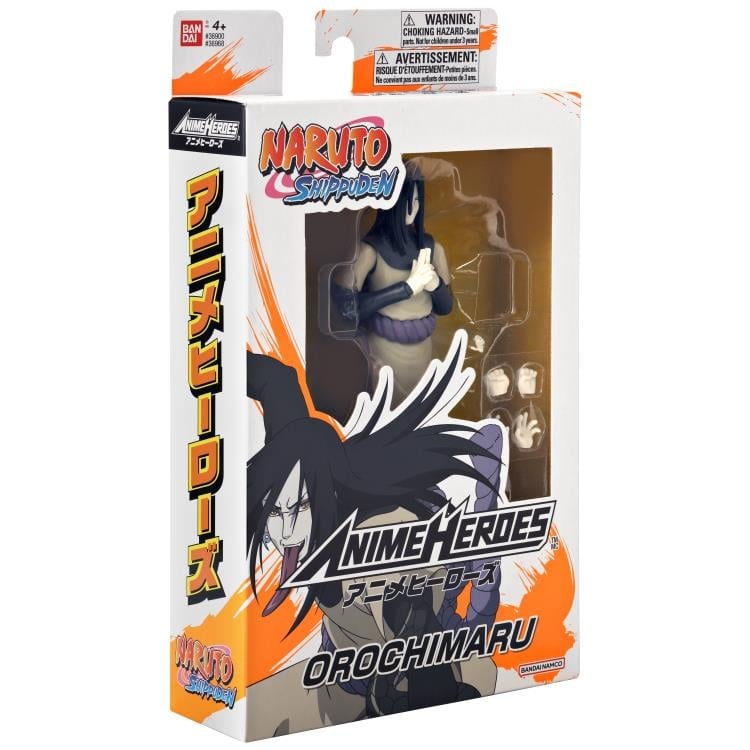 Naruto: Shippuden Anime Heroes Orochimaru Action Figure Gallery Image 10