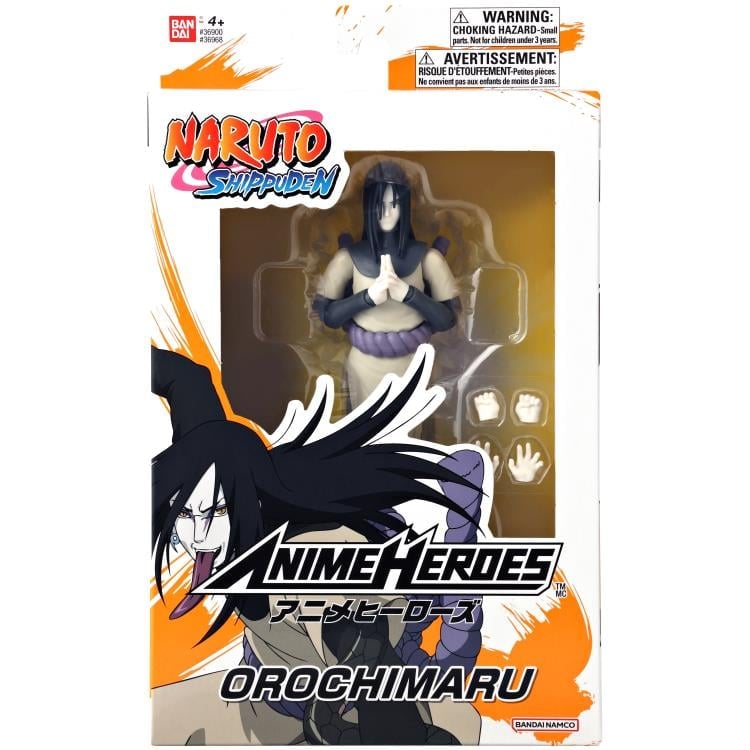 Naruto: Shippuden Anime Heroes Orochimaru Action Figure Gallery Image 8