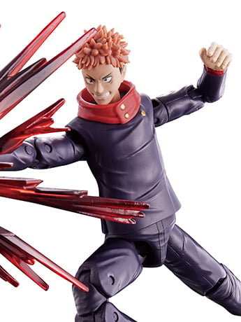 Jujutsu Kaisen Anime Heroes Yuji Itadori (Black Flash) Action Figure Gallery Image 2