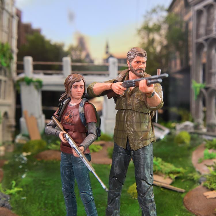 The Last of Us The Shapes Collection Joel & Ellie 6" Action Figure Two-Pack Gallery Image 4