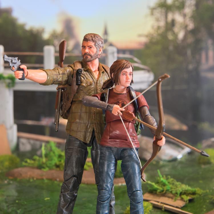 The Last of Us The Shapes Collection Joel & Ellie 6" Action Figure Two-Pack Gallery Image 3