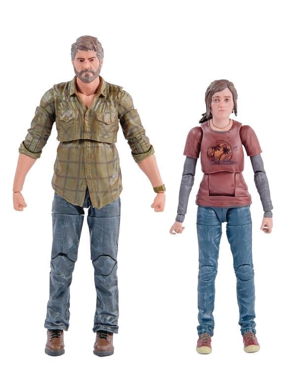 The Last of Us The Shapes Collection Joel & Ellie 6" Action Figure Two-Pack Gallery Image 6