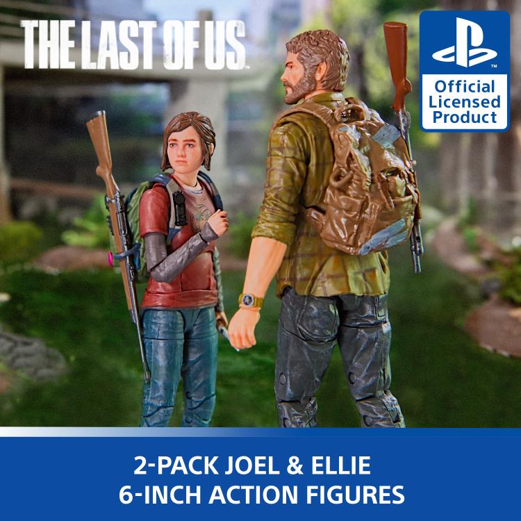 The Last of Us The Shapes Collection Joel & Ellie 6" Action Figure Two-Pack Gallery Image 5