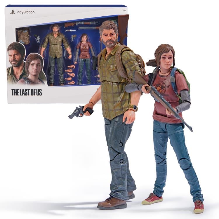 The Last of Us The Shapes Collection Joel & Ellie 6" Action Figure Two-Pack Gallery Image 7