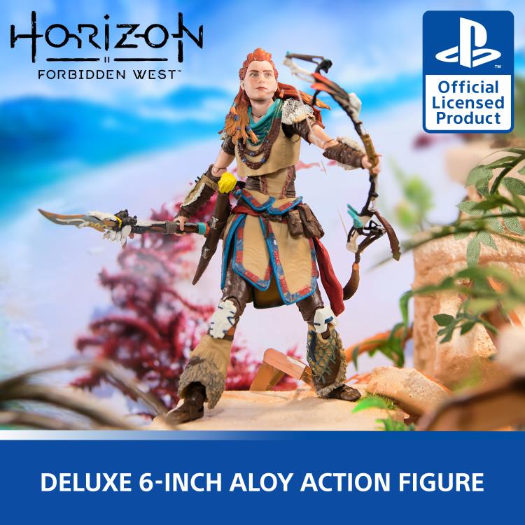 Horizon Forbidden West The Shapes Collection Aloy (Nora Huntress Ver.) 6" Action Figure Gallery Image 3