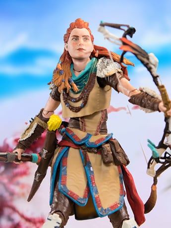 Horizon Forbidden West The Shapes Collection Aloy (Nora Huntress Ver.) 6" Action Figure Gallery Image 2
