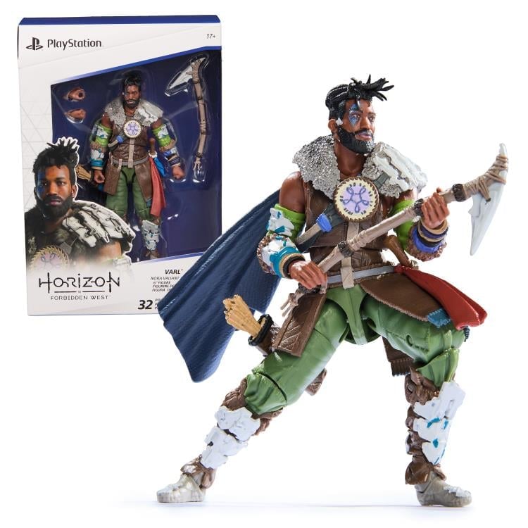 Horizon Forbidden West The Shapes Collection Varl (Nora Valiant Armor Ver.) 6" Action Figure Gallery Image 8