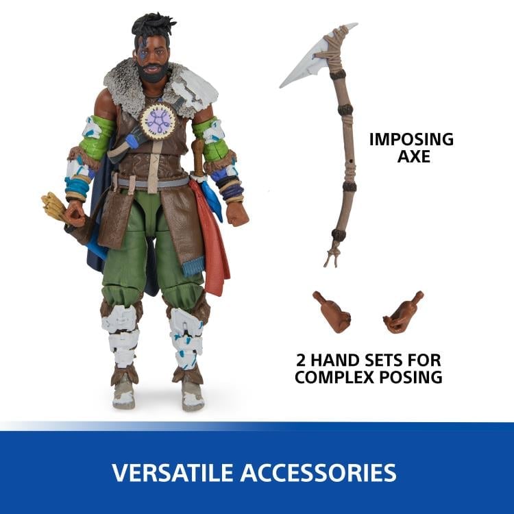 Horizon Forbidden West The Shapes Collection Varl (Nora Valiant Armor Ver.) 6" Action Figure Gallery Image 7