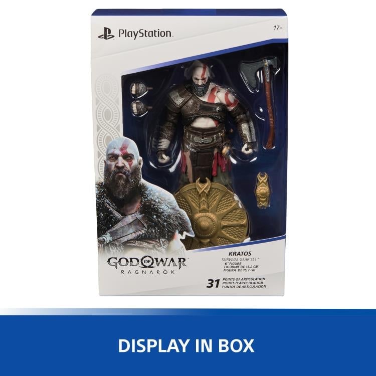 God of War Ragnarok The Shapes Collection Kratos 6" Action Figure Gallery Image 8