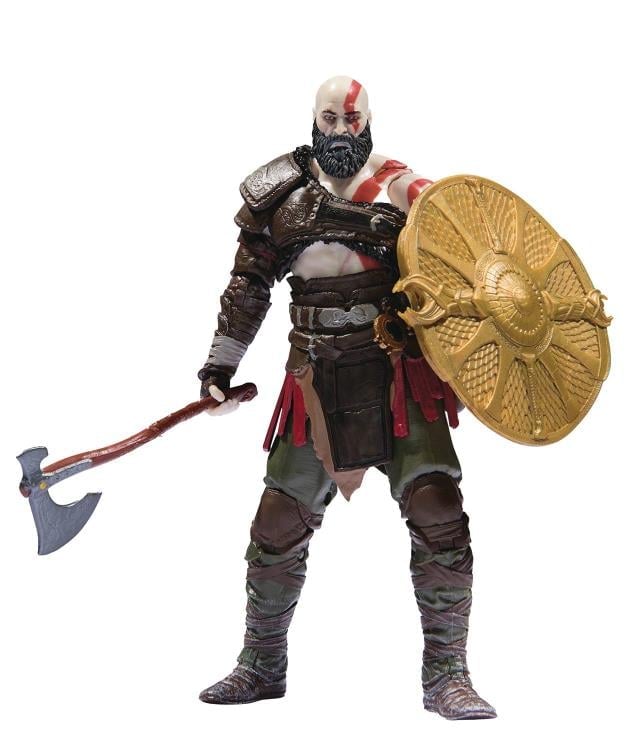God of War Ragnarok The Shapes Collection Kratos 6" Action Figure Gallery Image 5