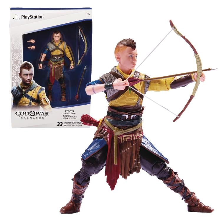 God of War Ragnarok The Shapes Collection Atreus 6" Action Figure Gallery Image 6
