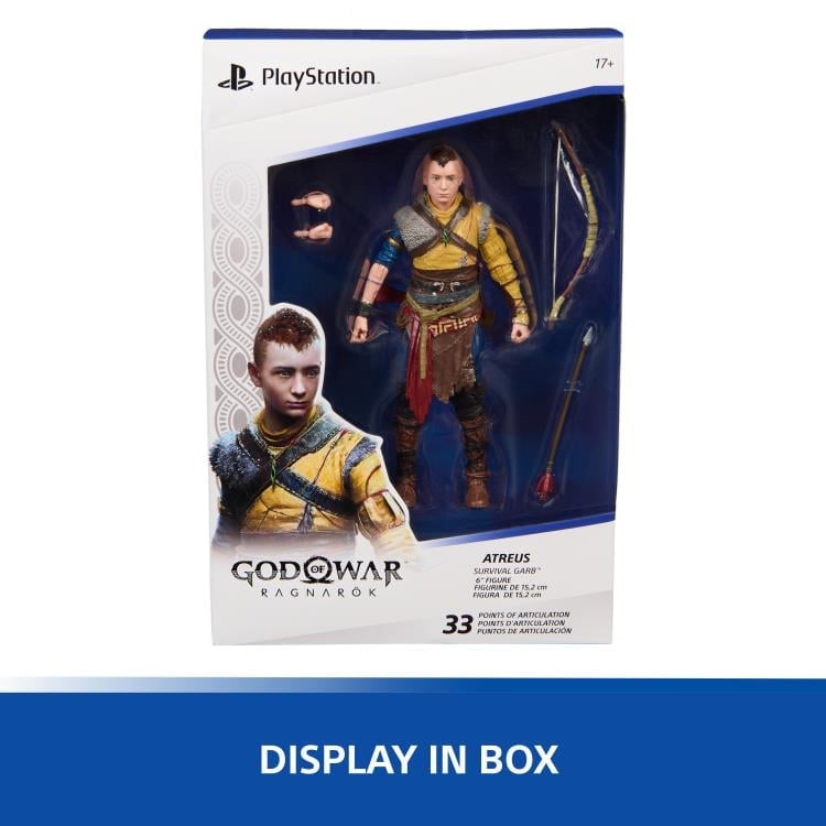 God of War Ragnarok The Shapes Collection Atreus 6" Action Figure Gallery Image 7