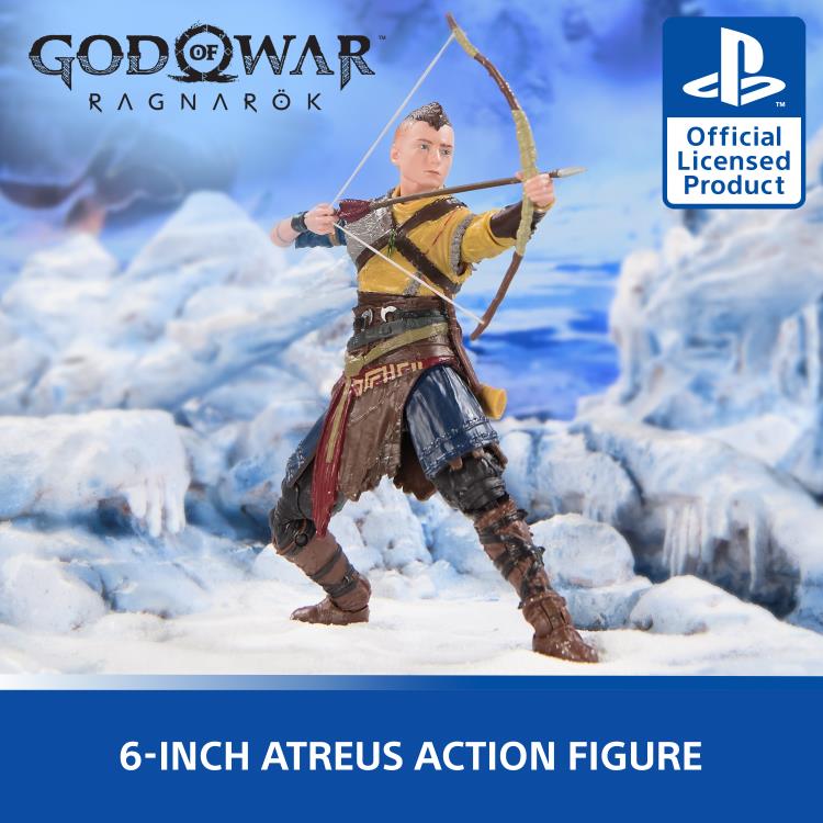God of War Ragnarok The Shapes Collection Atreus 6" Action Figure Gallery Image 3