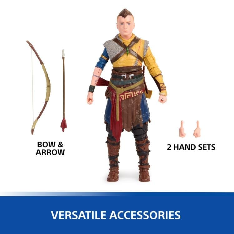 God of War Ragnarok The Shapes Collection Atreus 6" Action Figure Gallery Image 5