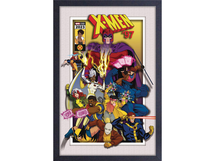 X-Men '97 Comic Cover Framed Faux Matte Print Gallery Image 1