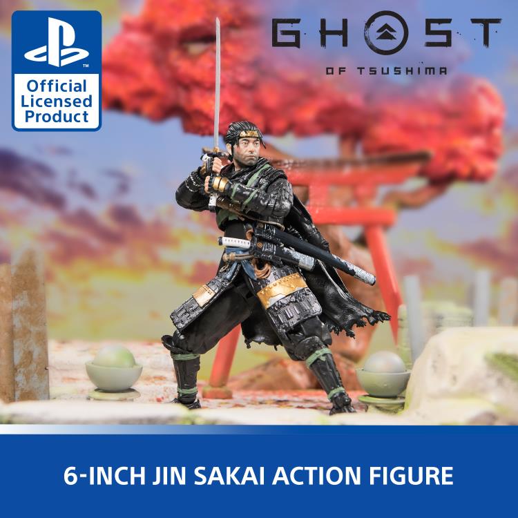 Ghost of Tsushima The Shapes Collection Jin Sakai 6" Action Figure Gallery Image 4