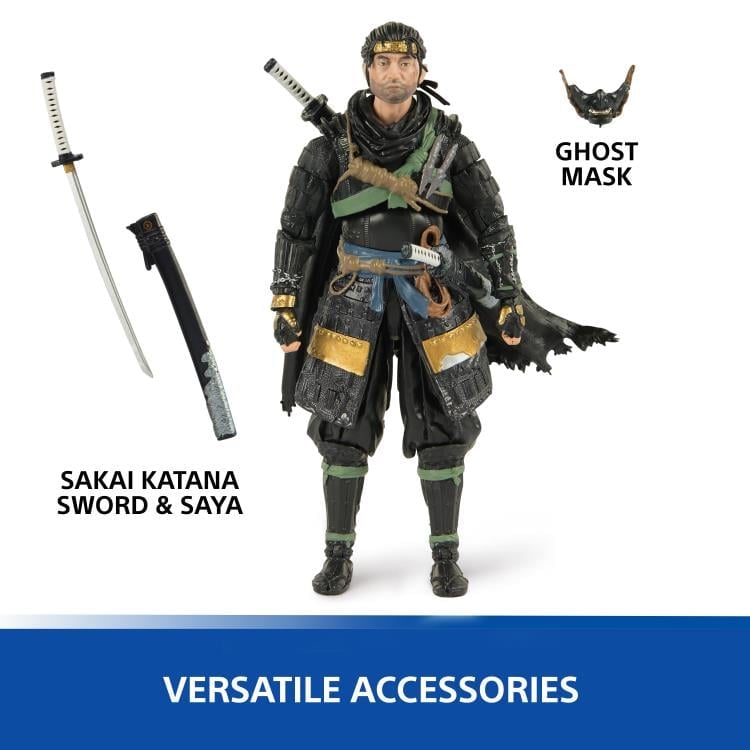 Ghost of Tsushima The Shapes Collection Jin Sakai 6" Action Figure Gallery Image 6