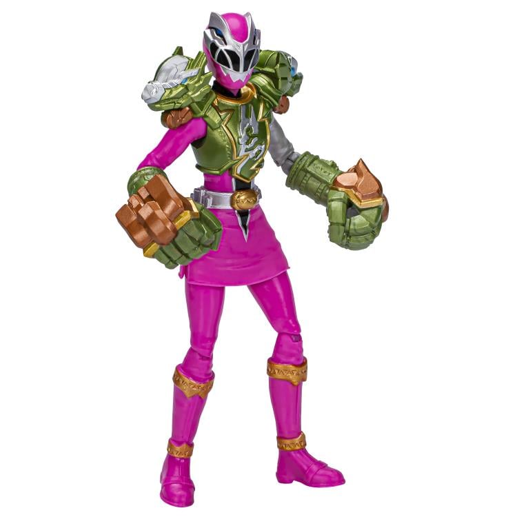 Power Rangers Dino Fury Smash Armor Pink Ranger Exclusive Action Figure Gallery Image 3