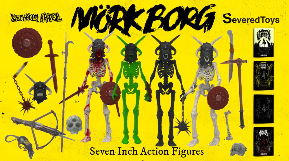 Mork Borg Dread Risen (Cursed) 1/12 Scale Limited Edition Action