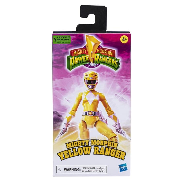 Mighty Morphin Power Rangers 30th Anniversary Yellow Ranger Action Figure Gallery Image 6