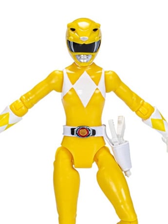 Mighty Morphin Power Rangers 30th Anniversary Yellow Ranger Action Figure Gallery Image 2