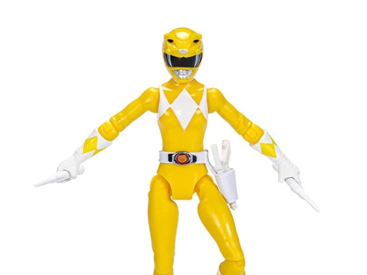 Mighty Morphin Power Rangers 30th Anniversary Yellow Ranger Action Figure Gallery Image 1