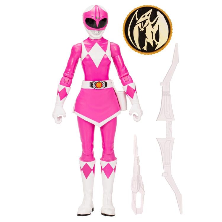 Mighty Morphin Power Rangers 30th Anniversary Pink Ranger Action Figure Gallery Image 5