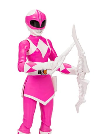Mighty Morphin Power Rangers 30th Anniversary Pink Ranger Action Figure Gallery Image 2