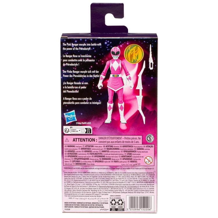 Mighty Morphin Power Rangers 30th Anniversary Pink Ranger Action Figure Gallery Image 8