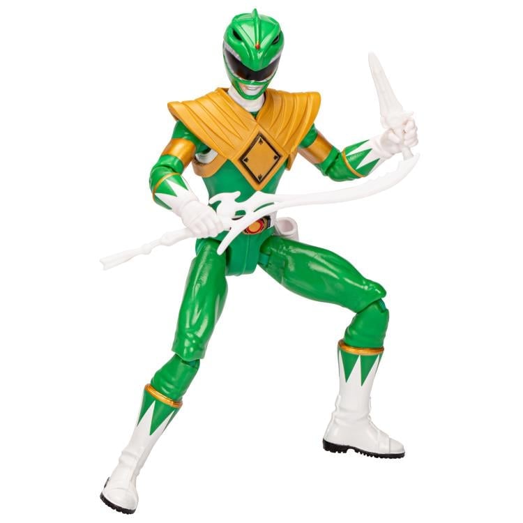 Mighty Morphin Power Rangers 30th Anniversary Green Ranger Action Figure Gallery Image 3