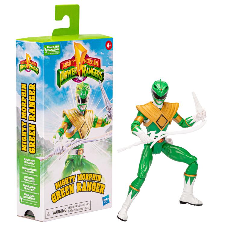 Mighty Morphin Power Rangers 30th Anniversary Green Ranger Action Figure Gallery Image 6