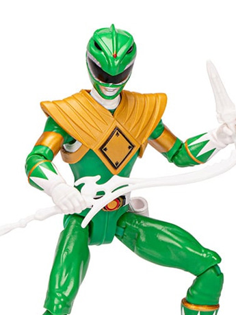 Mighty Morphin Power Rangers 30th Anniversary Green Ranger Action Figure Gallery Image 2
