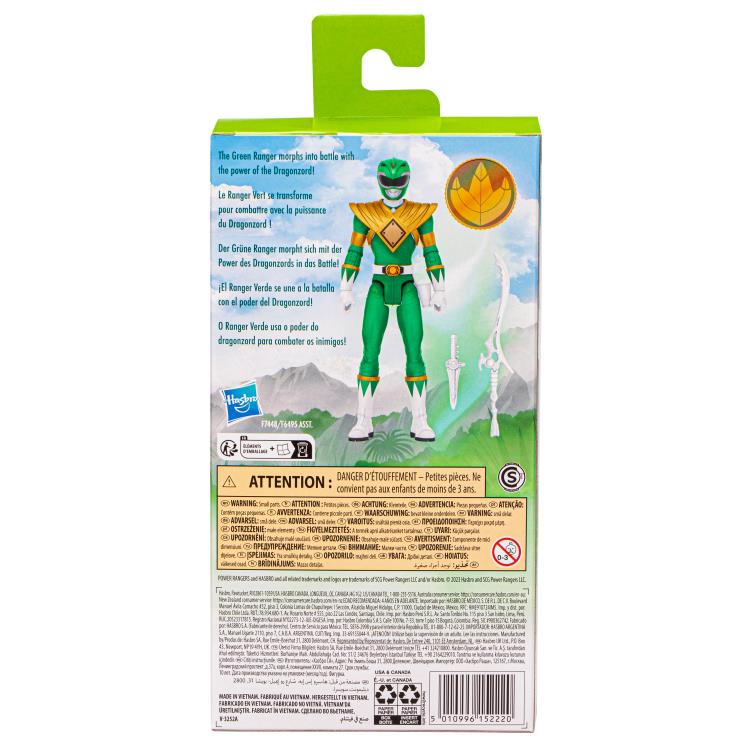 Mighty Morphin Power Rangers 30th Anniversary Green Ranger Action Figure Gallery Image 8