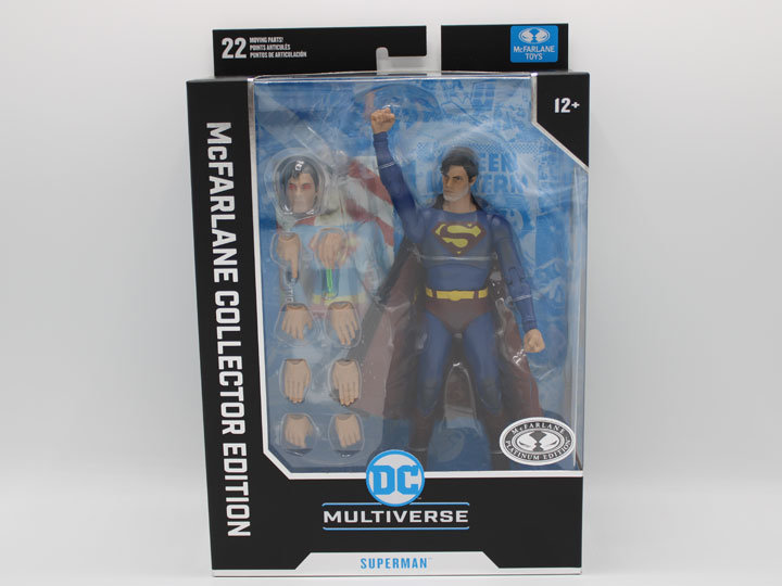 Superman: The Movie DC Multiverse Collector Edition Superman Action Figure (Chase) Gallery Image 1