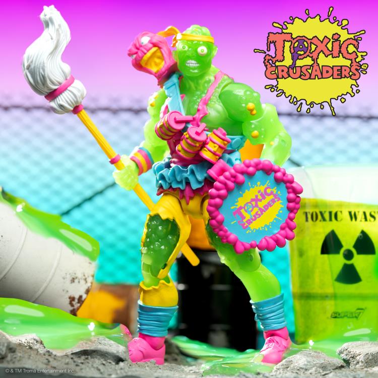 Toxic Crusaders ULTIMATES! Toxie (Slime Glow) Action Figure Gallery Image 3