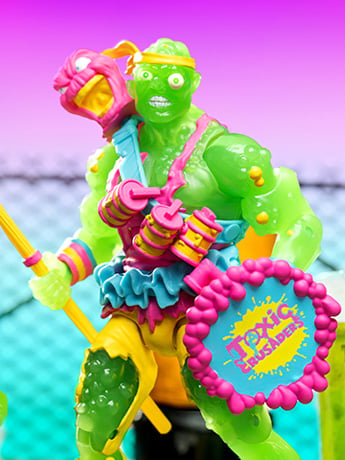 Toxic Crusaders ULTIMATES! Toxie (Slime Glow) Action Figure Gallery Image 2