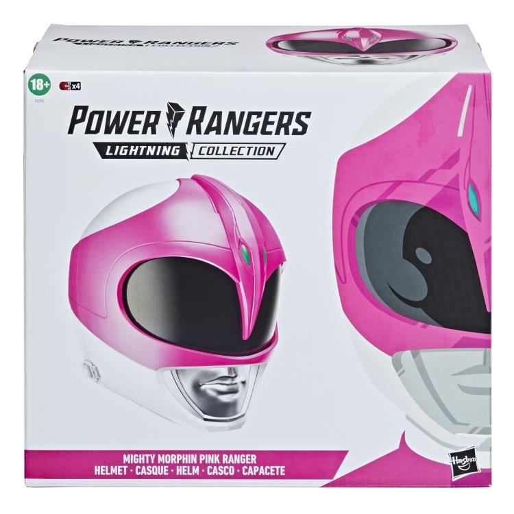 Mighty Morphin Power Rangers Lightning Collection Pink Ranger 1:1 Scale Wearable Helmet Gallery Image 6