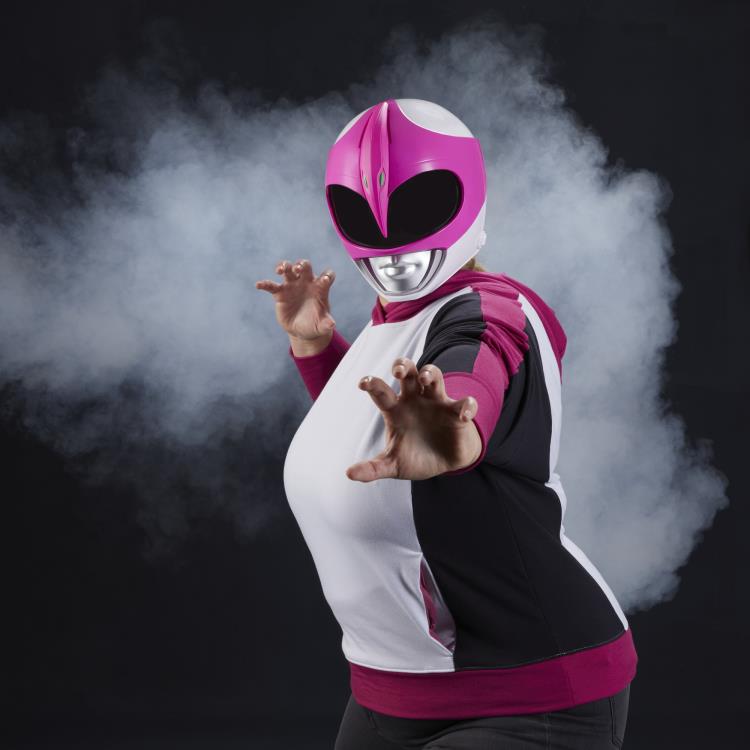 Mighty Morphin Power Rangers Lightning Collection Pink Ranger 1:1 Scale Wearable Helmet Gallery Image 13