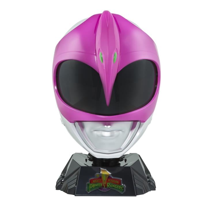 Mighty Morphin Power Rangers Lightning Collection Pink Ranger 1:1 Scale Wearable Helmet Gallery Image 4