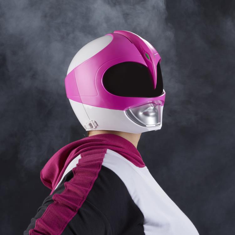Mighty Morphin Power Rangers Lightning Collection Pink Ranger 1:1 Scale Wearable Helmet Gallery Image 12