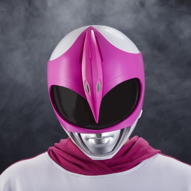 Mighty Morphin Power Rangers Lightning Collection Pink Ranger 1:1 Scale Wearable Helmet Gallery Image 10